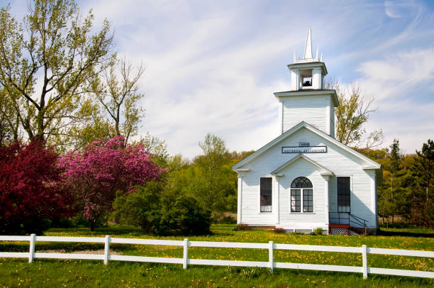 istock Old Country Church 157477614