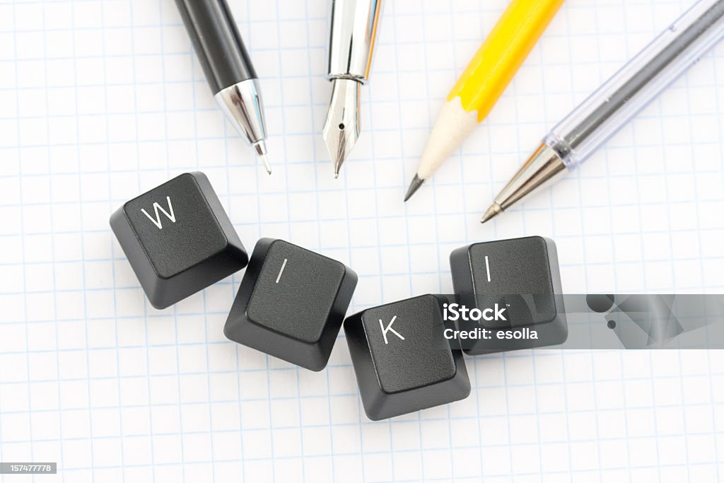 Wiki  Color Image Stock Photo