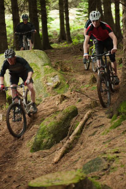 istock Mountain bike race 157477856