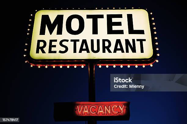 Sinal De Motel Nevada Usa - Fotografias de stock e mais imagens de EUA - EUA, Nevada, Motel