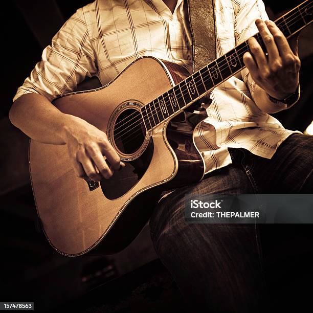 Guitarist Stock Photo - Download Image Now - Acoustic Guitar, Artist, Classical Music