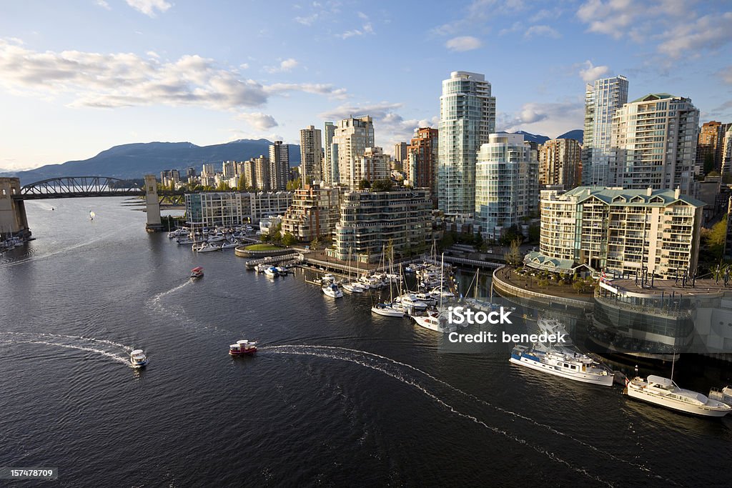 Vancouver, Canadá - Royalty-free Centro da Cidade Foto de stock