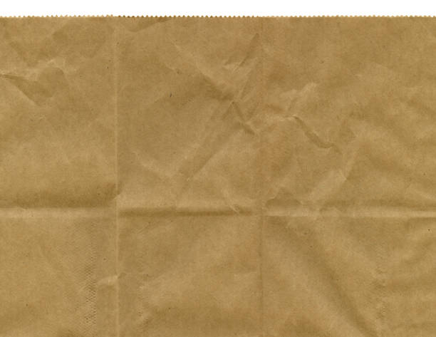 istock Serrated Edge of Brown Paper Bag 157478881