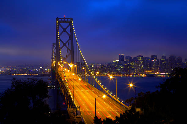 istock Busy traffic in Bay Bridge 157479229
