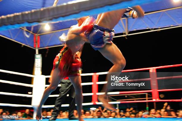 Lotta Finale - Fotografie stock e altre immagini di Boxe thailandese - Boxe thailandese, Tailandia, Pugilato - Sport