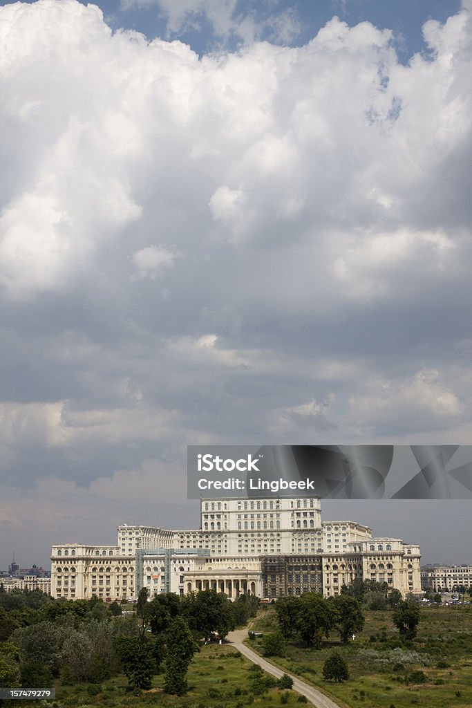 Parliament Palace or Palace of Parliament  Bucharest Stock Photo