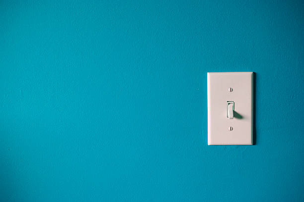 Hit the lights  light switch photos stock pictures, royalty-free photos & images