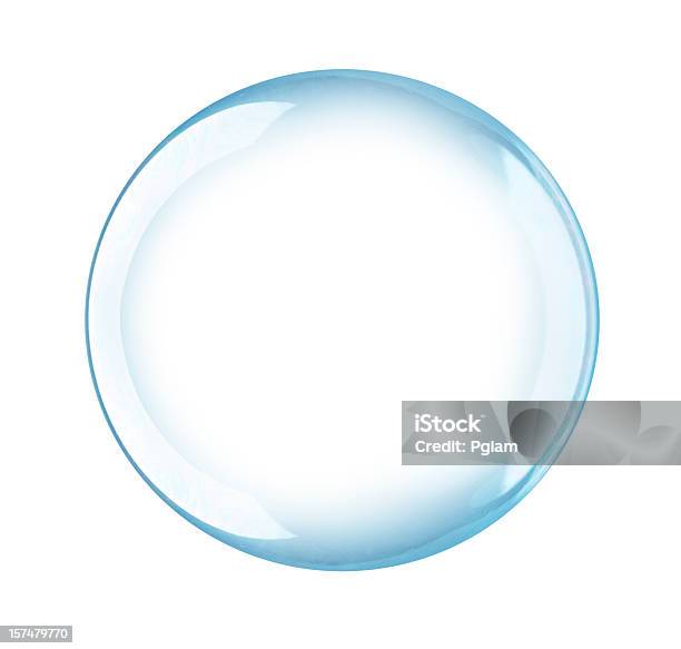 Photo libre de droit de Bulles Isolé Sur Blanc banque d'images et plus d'images libres de droit de Brillant - Brillant, Bulle, Cercle