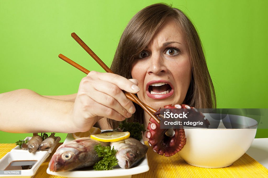 Sushi-surrealista comida - Foto de stock de Frescura libre de derechos