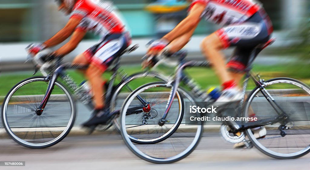 Sport da competizione. Immagine a colori - Foto stock royalty-free di Ciclismo