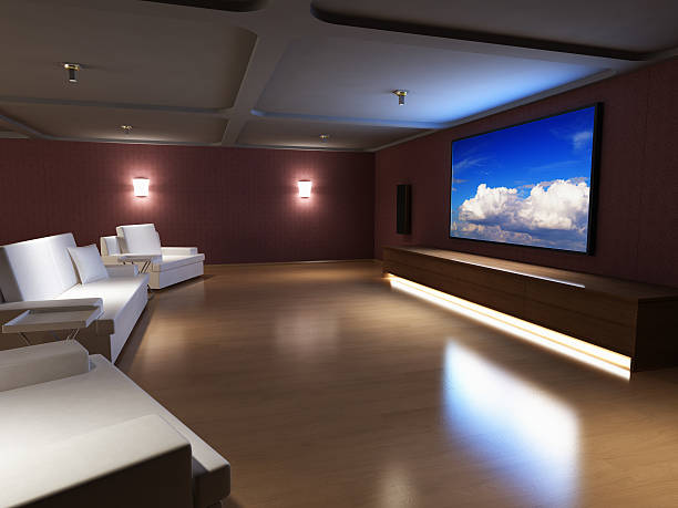 luksusowe kina domowego - modern home audio zdjęcia i obrazy z banku zdjęć