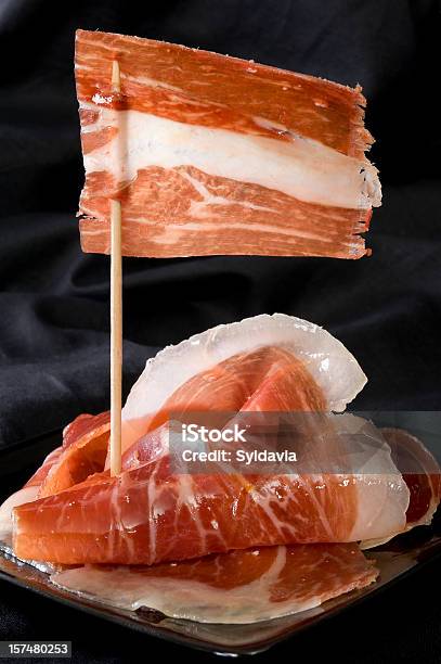 Jamon Iberico Presunto De Espanha - Fotografias de stock e mais imagens de Espanha - Espanha, Pimenta Serrano, Presunto