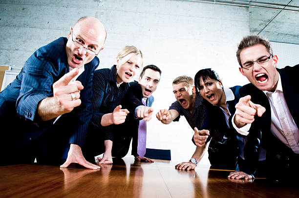 istock Outraged Business People 157480265