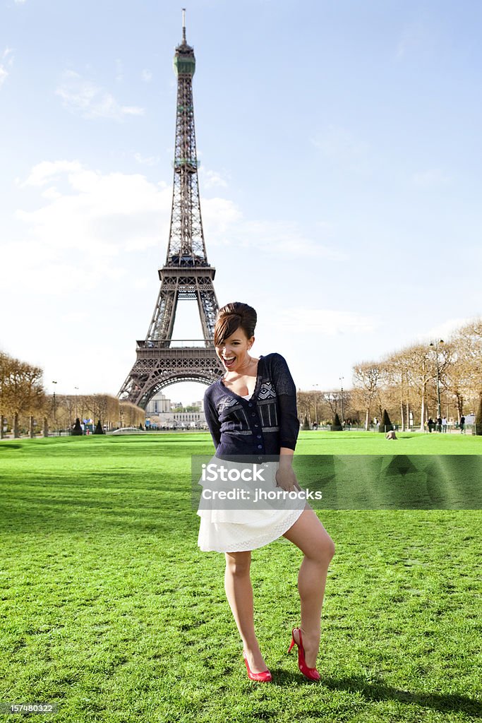 Jeune beauté de Paris - Photo de Adulte libre de droits