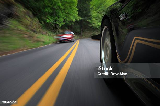 Oncoming Traffic Stock Photo - Download Image Now - Tire - Vehicle Part, Road, Driving