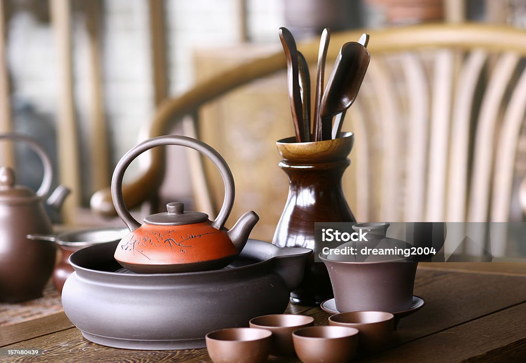 Chińska herbata - Zbiór zdjęć royalty-free (Azja)