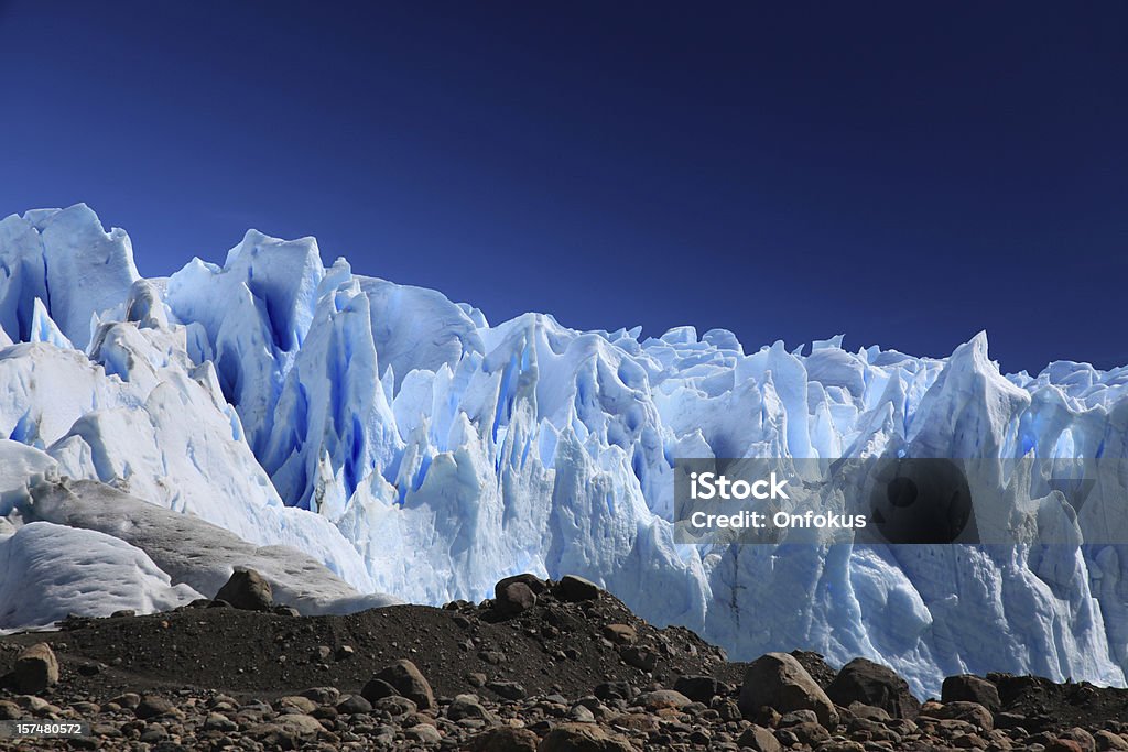 Perito Moreno Glacier, Patagonia, Argentina The Perito Moreno Glacier in Patagonia. Argentina Stock Photo