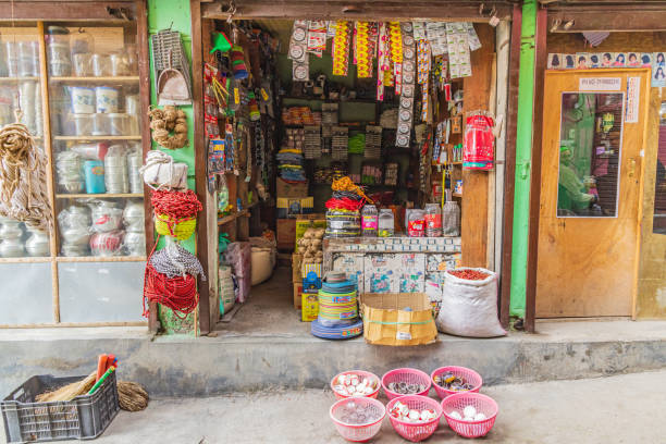 Berna Bugh, Kangan, Jammu and Kashmir, India. October 27, 2022. A small shop in Jammu and Kashmir.