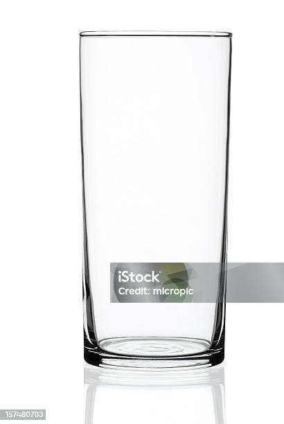 Bicchiere Dacqua - Fotografie stock e altre immagini di Bicchiere - Bicchiere, Vetro, Elevato
