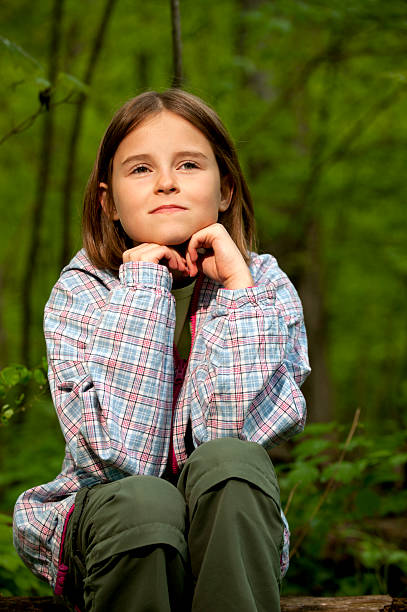 istock Beautiful young girl enjoying a relaxing moment 157481925