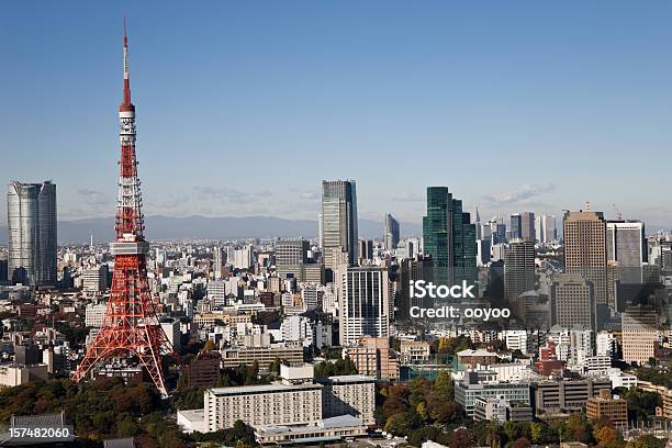 Tokyo Skyline Stock Photo - Download Image Now - Architecture, Autumn, Building Exterior