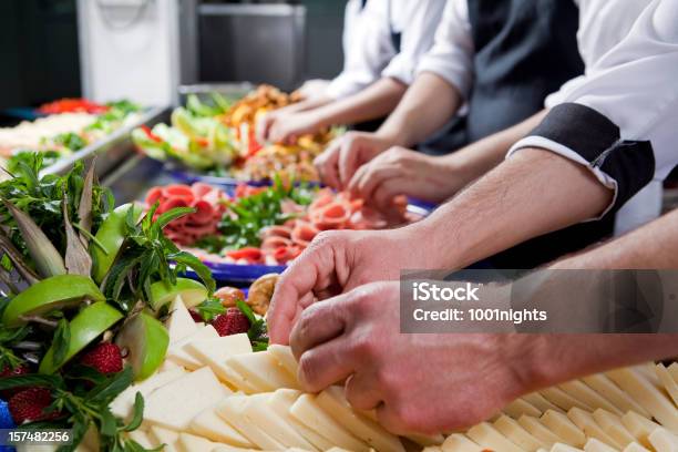 Preparação De Pequenoalmoço - Fotografias de stock e mais imagens de Restaurante - Restaurante, Comida, Interior