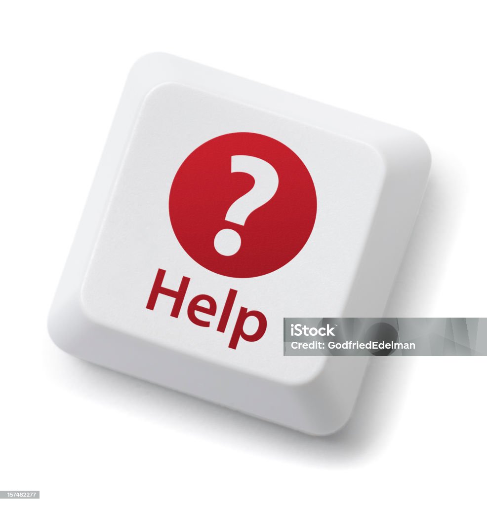 Support Computer Key Image Help Key Stock Photo - Download Image Now - Assistance, Clipping Path ...