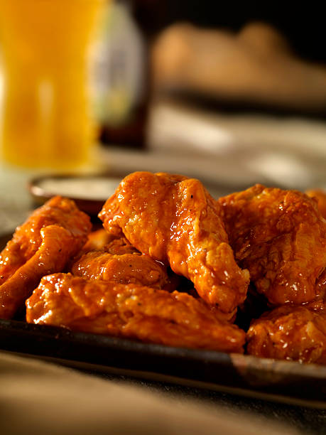 istock Hot and Spicy Buffalo Wings 157482516