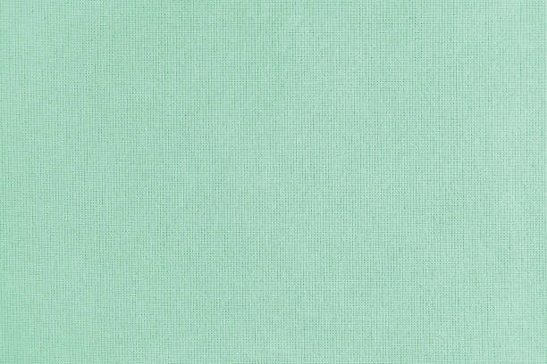 Cтоковое фото Фактурный фон бирюзовой хлопчатобумажной ткани, ткацкая поверхность, ткачество льняной ткани