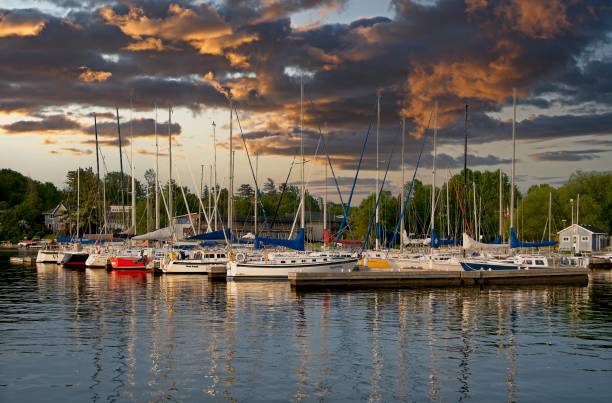 istock Sail Boats Docked for the Evening 1574826867
