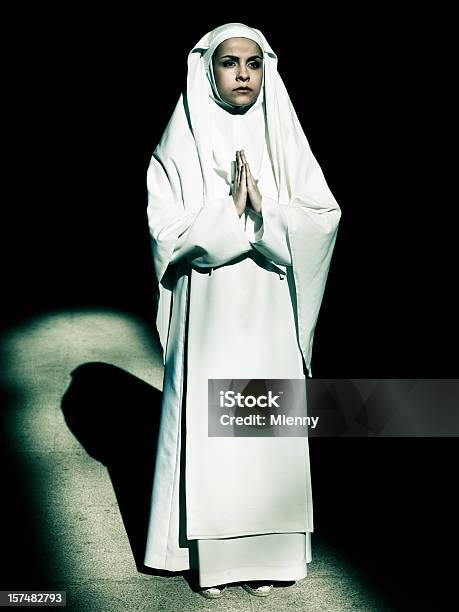 Now In Prayer Stock Photo - Download Image Now - 20-29 Years, Adult, Adults Only