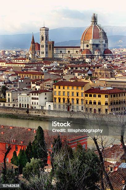 Florence Italy Stock Photo - Download Image Now - Architecture, Arno River, Building Exterior