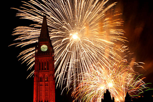 dia do canadá em ottawa - canada day fotos - fotografias e filmes do acervo