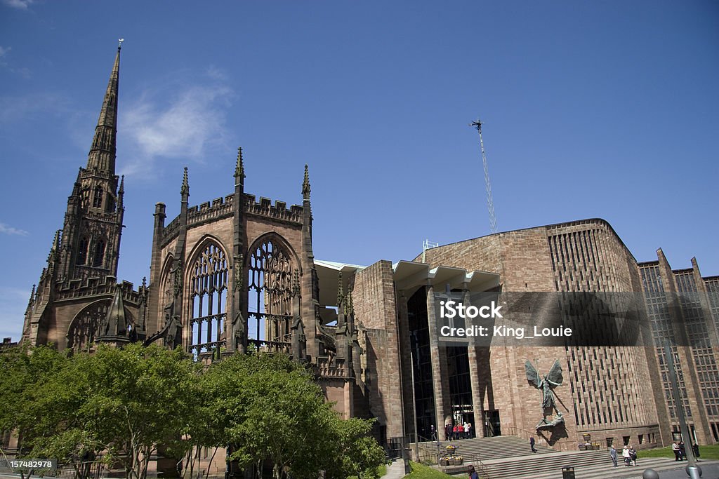 Coventry Cathedral - Old and New  Coventry Stock Photo