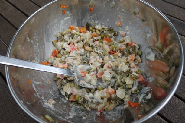 istock Mixed vegetables in preparation  Hors d'oeuvre 1574830525