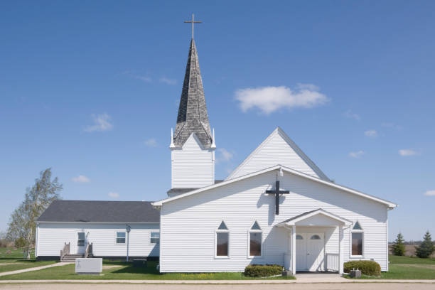 istock white rural church 157483058