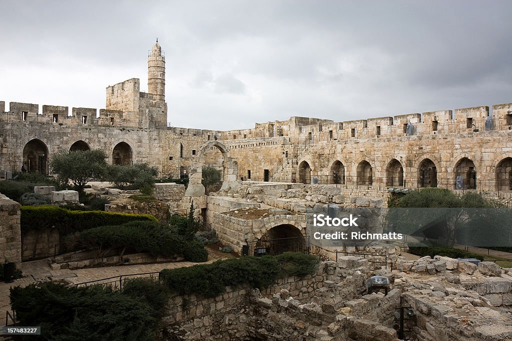 David Tower, Old Jerusalem  Jerusalem Stock Photo