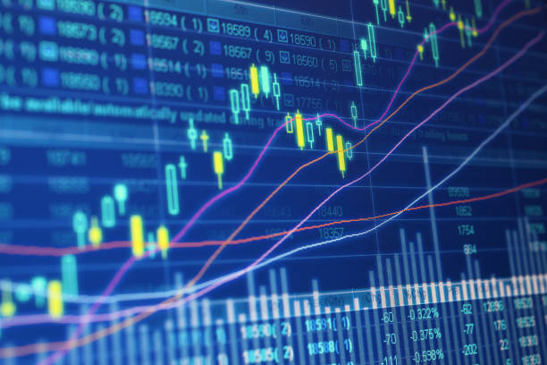 dado de bolsa de valores - spreadsheet finance financial figures number - fotografias e filmes do acervo