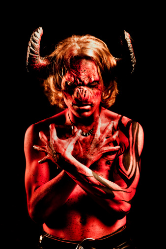 Stock photo of devil.