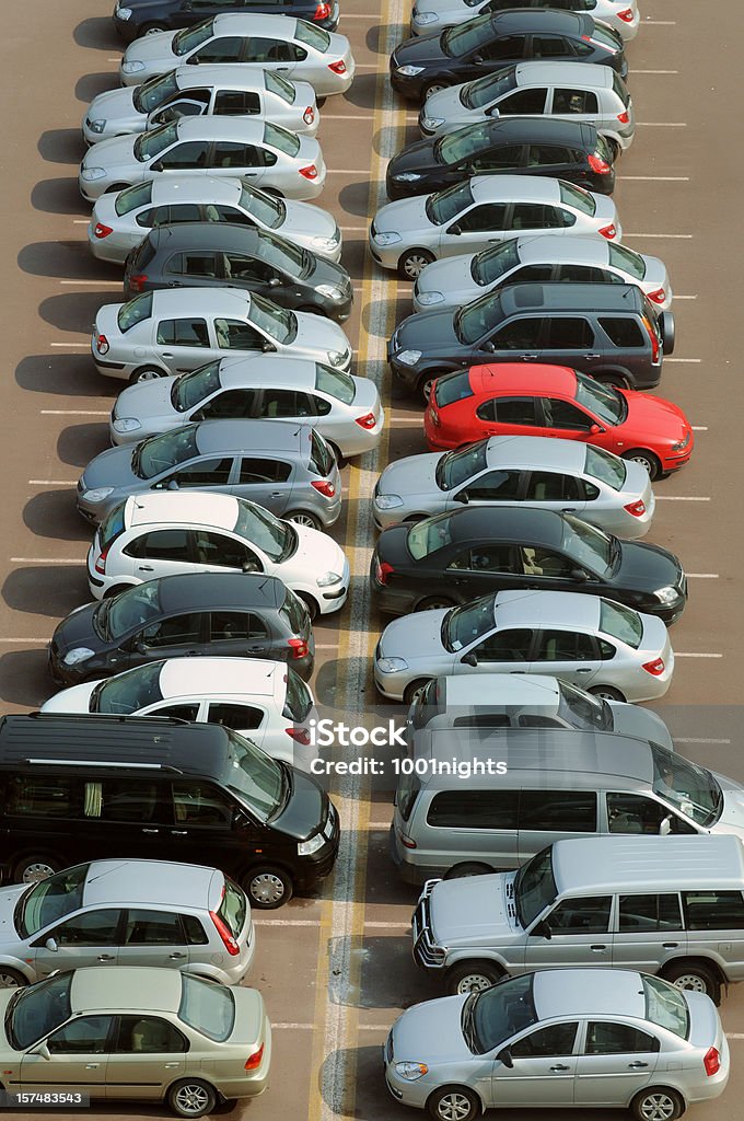 Parc de stationnement - Photo de Affluence libre de droits