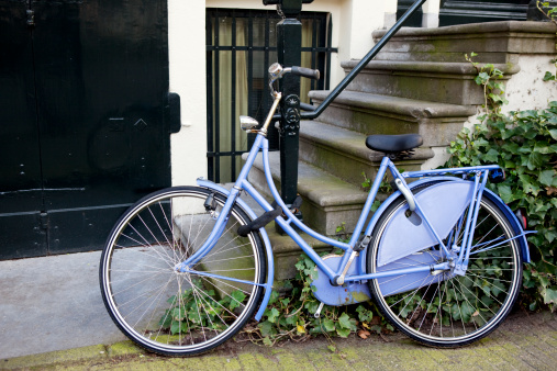 Bicycle in front of Amsterdam House