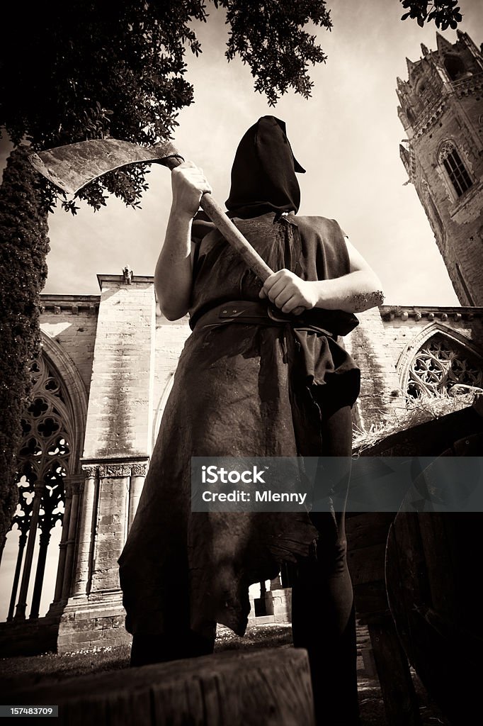 Die Headsman - Lizenzfrei Henker Stock-Foto