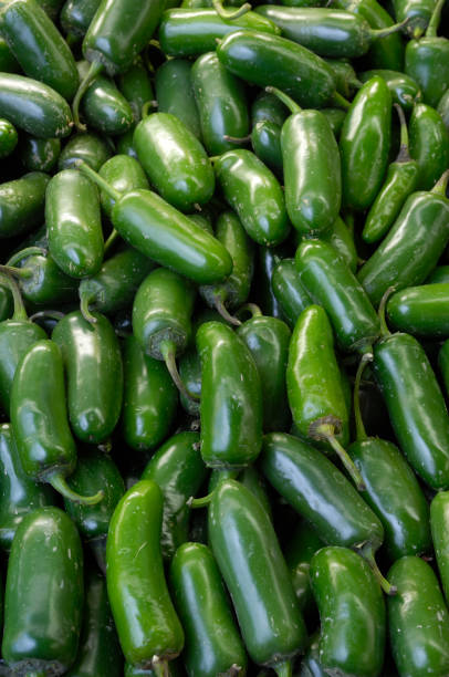 istock Jalapeno Peppers on Display in a Produce Market 157483740