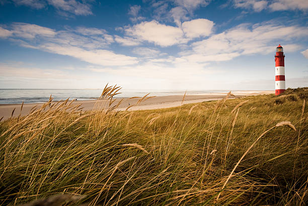 latarnia morska w dunes - north sea zdjęcia i obrazy z banku zdjęć