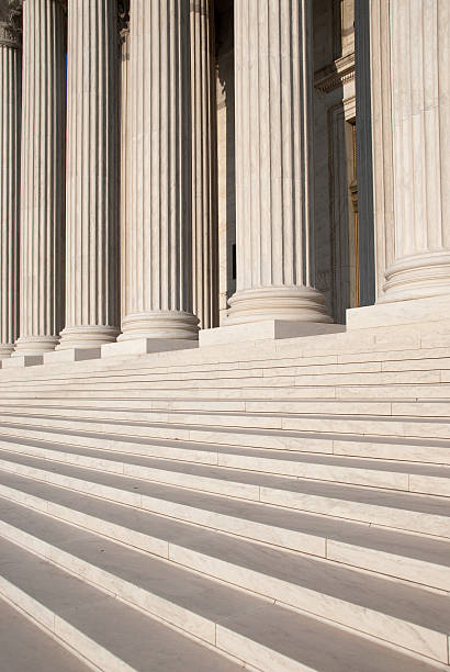 Columns and steps outside the US Supreme Court