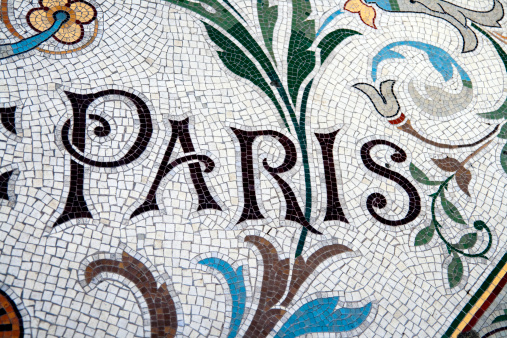 'Paris' - floor mosaic