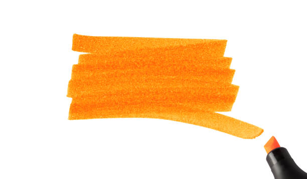 Swash of a highlighter pen.