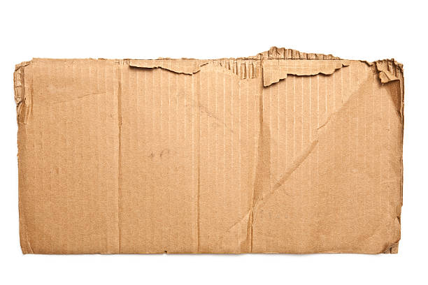 Grungy Cardboard Background stock photo
