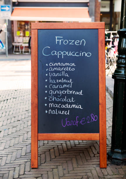 istock Coffee Shop Menu in Amsterdam 157485103