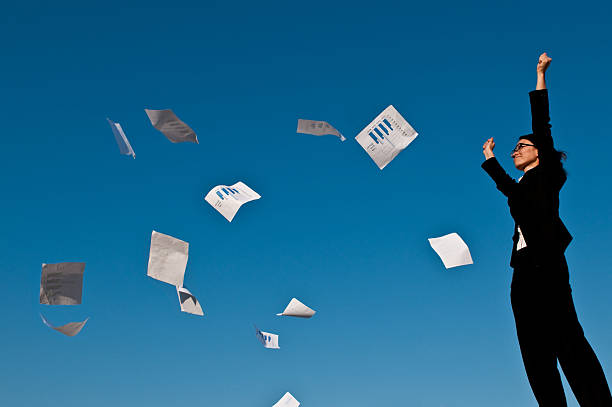 istock Business Woman Triumph 157485404